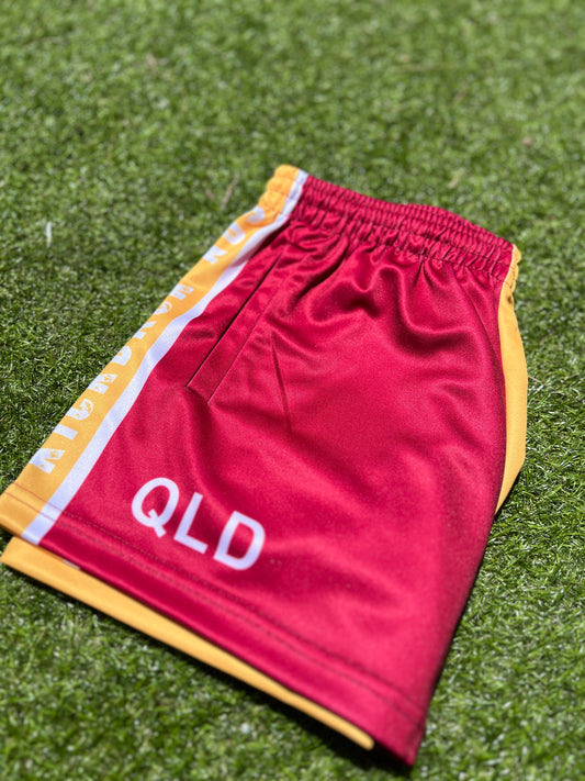 QLD Footy Shorts