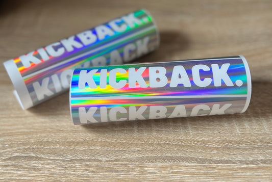 Kickback Sticker Small